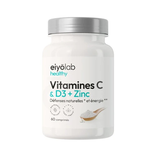 IMG_0014 Vitamines C & D3 + Zinc 60 comprimés