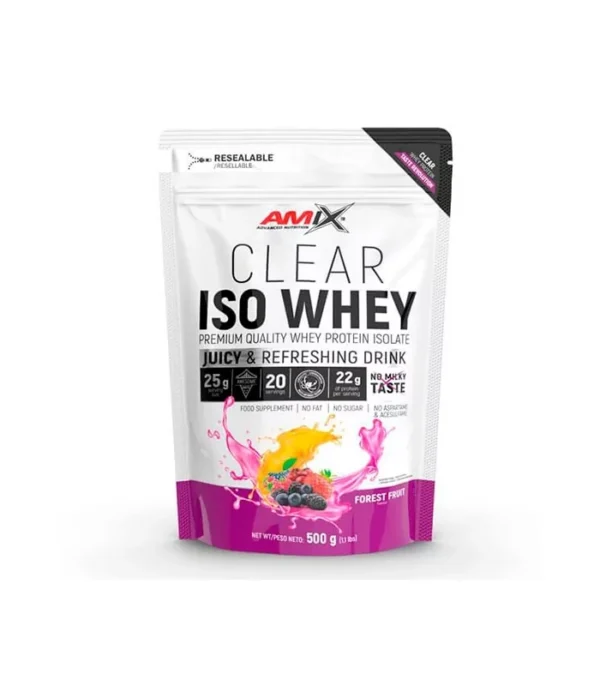 amix-clear-iso-whey-x-500-g-isolat-de-whey-protein-sans-graisses-ni-sucres-pour-augmenter-la-masse-musculaire Protéine Clear ISO Whey - 500g