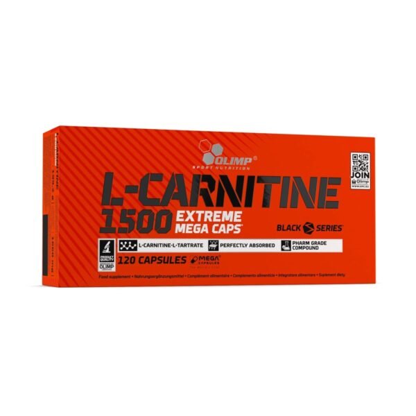 L-Carnitine 1500 Extreme Mega Caps® 120 Gélules